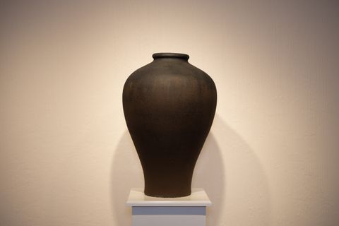 ELSA DOKULU TERRACOTTA VAZO