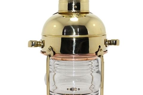 LİVAVA PİRİNÇ GAZ LAMBASI KANDİL, ALTIN, 37X20