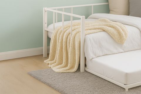 TİTAN YAVRULU DAYBED KARYOLA, BEYAZ, 80X190 90X190