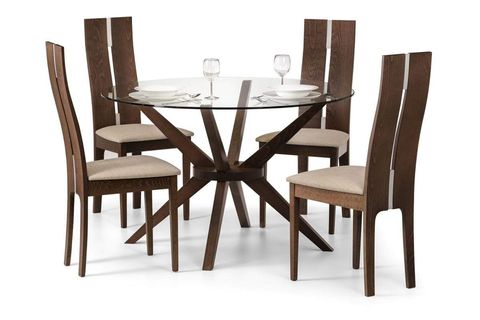 JULİAN YUVARLAK YEMEK MASASI, 120X120