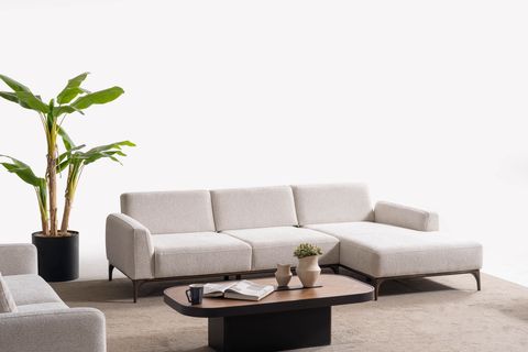 TREND RELAX KÖŞE KOLTUK, KREM, 285X160