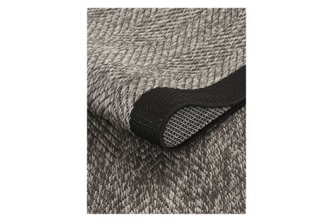KOLAY TEMİZLENEN YIKANABİLİR BORDÜRLÜ SİSAL HALI, 80X150, GRİ