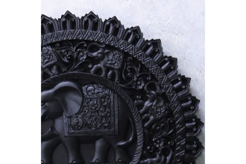 ELEPHANT DUVAR AKSESUARI, SİYAH