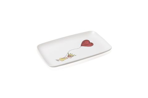 THE MİA LUV DİKDÖRTGEN SERVİS TABAĞI 31X20 CM