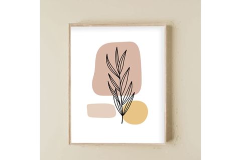 MUNİKA AHŞAP ÇERÇEVELİ LİNE ART ÜÇLÜ TABLO SETİ, 21X30, 0100
