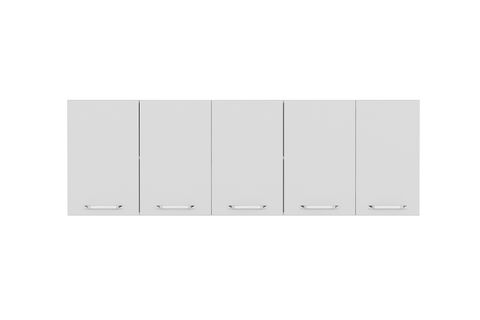 MİNAR 220 CM MUTFAK DOLABI BEYAZ 220-B3-ÜST MODÜL