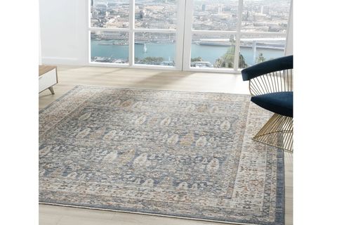 PERUS ANTİBAKTERİYEL DOKUMA HALI, MAVİ 10207 160X230 CM
