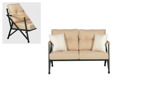 NEFİN 120 MASALI BAHÇE BALKON TAKIMI, BEJ