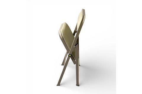 HEY KATLANIR MUTFAK KAMP SANDALYESİ, KAPİÇİNO, DERİ