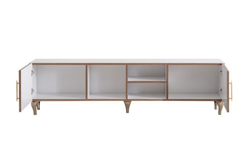 BLESK TV ÜNİTESİ, BEYAZ, 180 CM TV