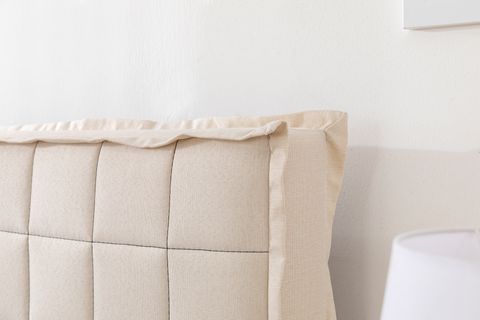 LUNA GRİD BAZA VE BAŞLIK SETİ, AÇIK KREM, 160X200