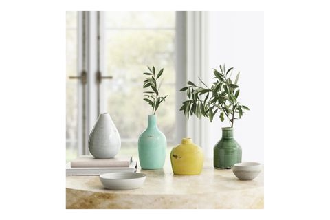 DÖRTLÜ TERRACOTTA DEKORATİF VAZO SETİ