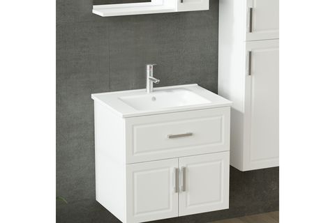 SANYA BANYO DOLABI AS2K1Ç80, BEYAZ, 65CM