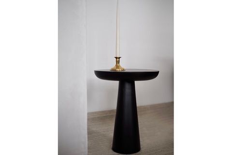 TUCAS HOME MUSHROOM SİYAH 2 YAN SEHPA - 50 CM MANTAR SEHPA
