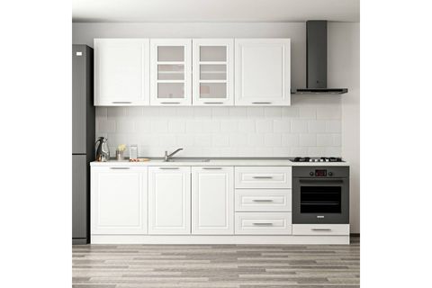 MİNAR 270 CM MEBRAN C MUTFAK DOLABI BEYAZ 270-MCB3