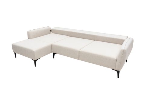 BELLİSİMO CORNER SOFA, LEFT CHAİSE, ECRU