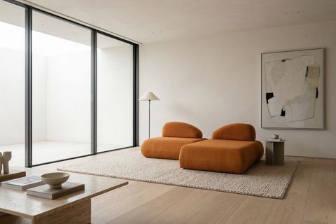 LİVA KÖŞE KOLTUK, UZANMALI, TURUNCU