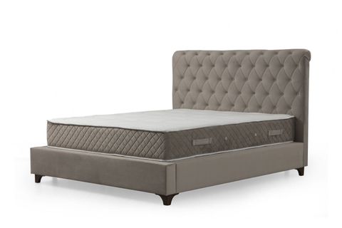 DELUXE SONATA ÇİFT KİŞİLİK BAZA+BAŞLIK+YATAK, BEJ, 140X200