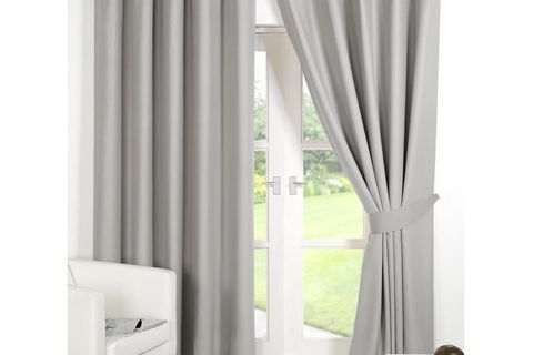 BELLE COSE KULLANIMA HAZIR BLACKOUT KARARTMA TERMAL NATUREL GRİ FON PERDE 480X270