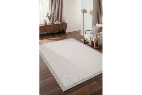 FRESCO ANTRASİT EKRU YIKANABİLİR HALI 23745A, 120X180