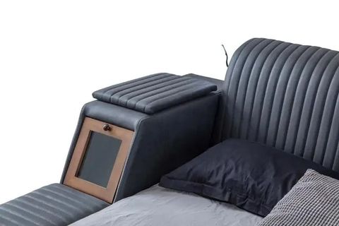 PARİS MASAJLI AKILLI KARYOLA, ANTRASİT