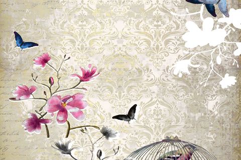 DİJİTAL BASKI, KAYMAZ TABAN İKİLİ BANYO PASPASI 100X60 + 60X50 CM  RVG5067