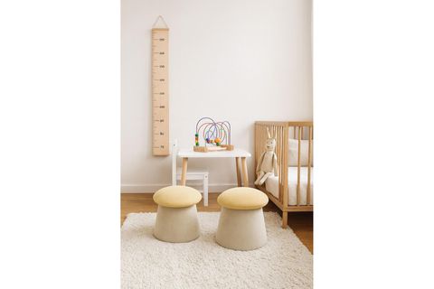 MOSHİ İKİLİ MANTAR PUF, SARI KREM