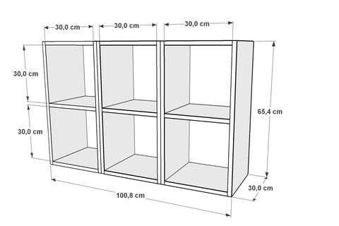 AYDIN KİTAPLIKLI RAF, DVR-1056