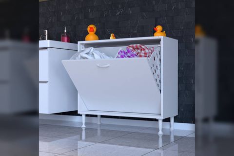 SÖKE SEPETLİ BANYO DOLABI, 75X75X32,7