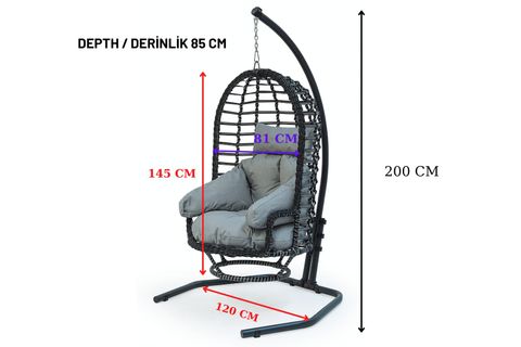 BÜLBÜL RATTAN SALINCAK, CAPPUCCİNO