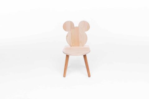 DOĞAL AHŞAP ÇOCUK MASA VE SANDALYE TAKIMI, FARE