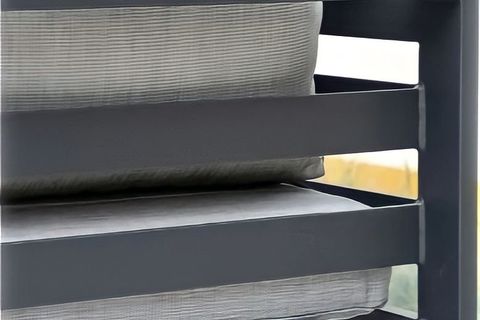 ODUNS AHŞAP MONOLYA BAHÇE BALKON TERAS OTURMA GRUBU, GRİ