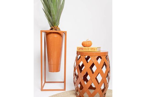 THE MİA PRİZMA VAZO, SAKSI TERRACOTA 70X30X30 CM