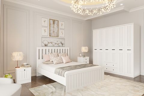 RABİ RUMY-S2 COUNTRY MEGA KOMODİN, BEYAZ