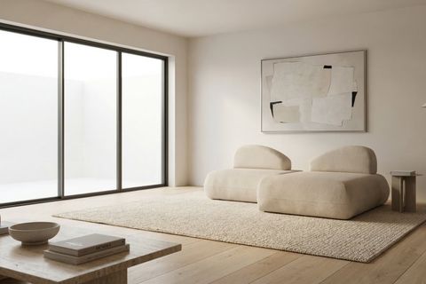 LİVA KÖŞE KOLTUK, UZANMALI SEHPALI, KREM