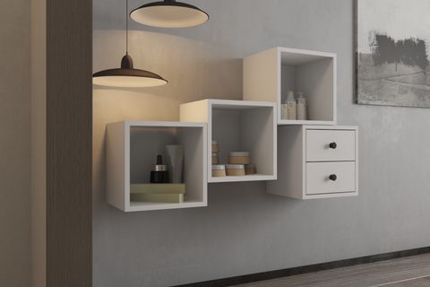 BK ÇOK AMAÇLI DOLAP, 2 ÇEKMECELİ, PNR