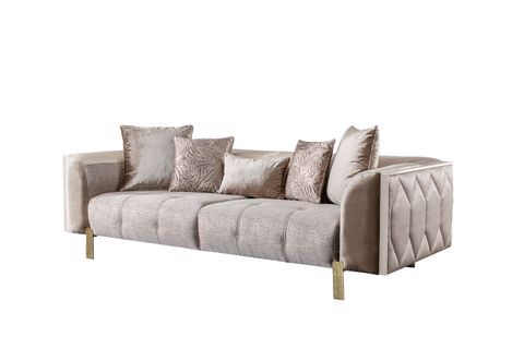 ALFA ÜÇLÜ KOLTUK, KREM