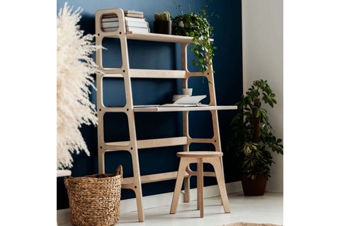 WOODESK HARMONİA AHŞAP ÇALIŞMA MASASI, NATURAL RENK