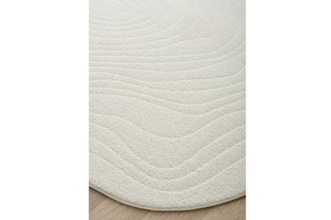 ALORA AMORF MODERN YUMUŞAK SHAGGY HALI, A003, KREM, 200X290