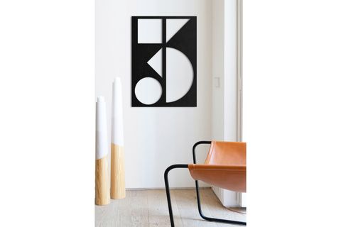 BAUHAUS 36 METAL DUVAR DEKORU