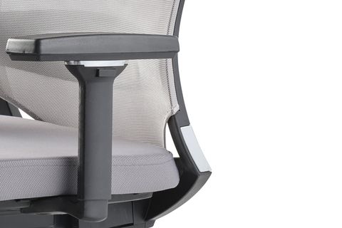 BÜROTİME COZY BAŞLIKLI ÇALIŞMA KOLTUĞU   3D KOL - ALÜMİNYUM AYAK  GRİ/ANTRASİT