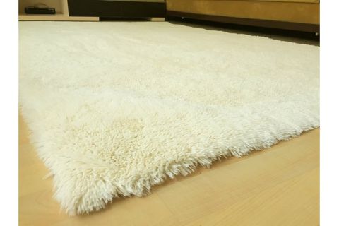 TAVŞAN TÜYÜ DEKORATİF POST HALI 3, KREM, 80X300