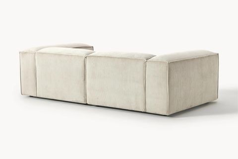 LENA İKİLİ KADİFE KOLTUK, BEYAZ