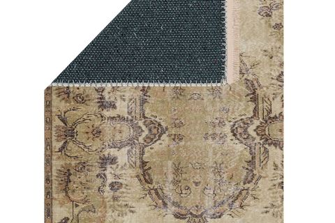BEJ MADALYON VİNTAGE KİLİM DOKUMA TABAN HALI, 319 YNG, 80X150 CM