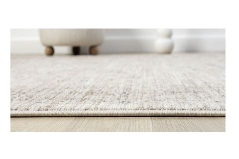 VİNTAGE ESKİTME DESENLİ DOKUMA MAKİNE HALISI, BEJ, 200X305, 10201