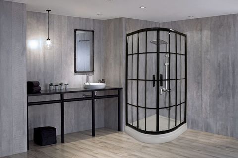 BLACK SERİSİ DUŞ KABİNİ 100X100 CM
