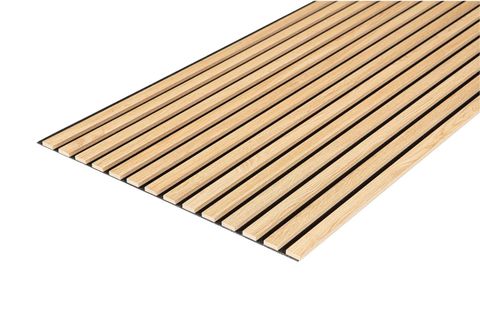 AKUSTİK MDF DUVAR PANELİ, SAFİR MEŞE, 60X278 CM