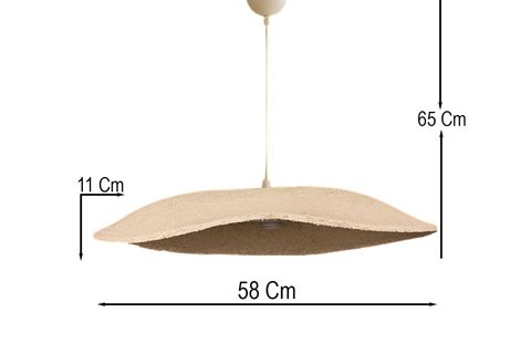 CALDERA HANDMADE KARBON BETON AVİZE