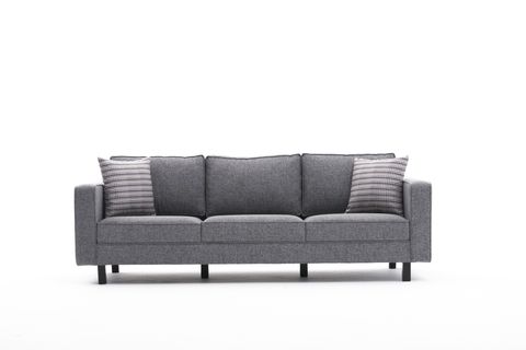 KALE SERİSİ ÜÇLÜ KOLTUK, KETEN, GRİ