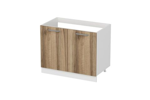 MİNAR MUTFAK DOLABI ALT MODÜL, BEYAZ DORE, 100 CM